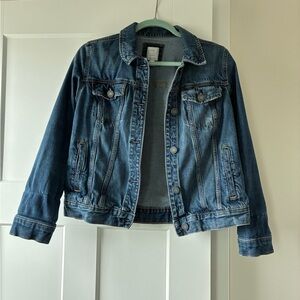 LC Lauren Conrad Light Blue Denim Jacket